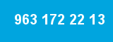 963 172 22 13 963 172 22 13